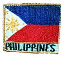 philippine flag badge